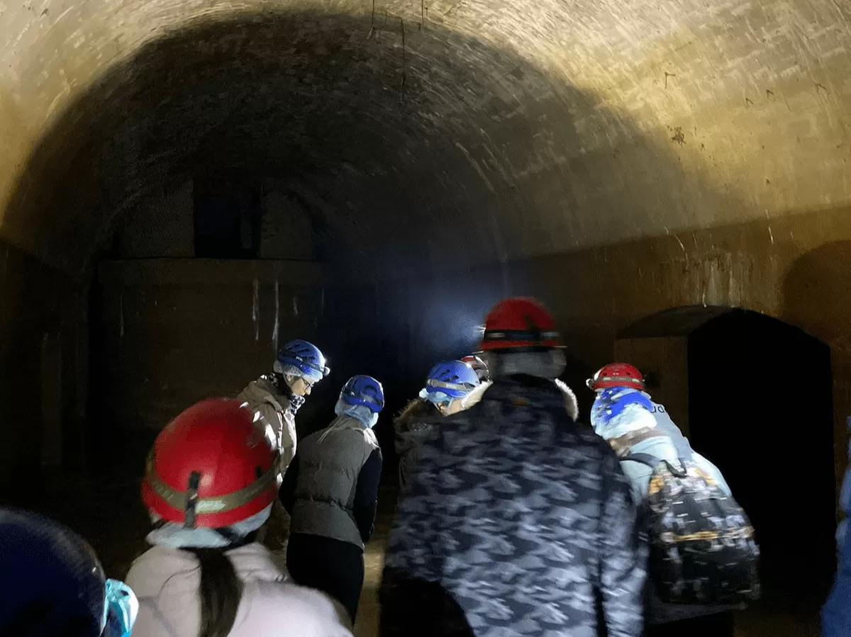 Exploring the underground city