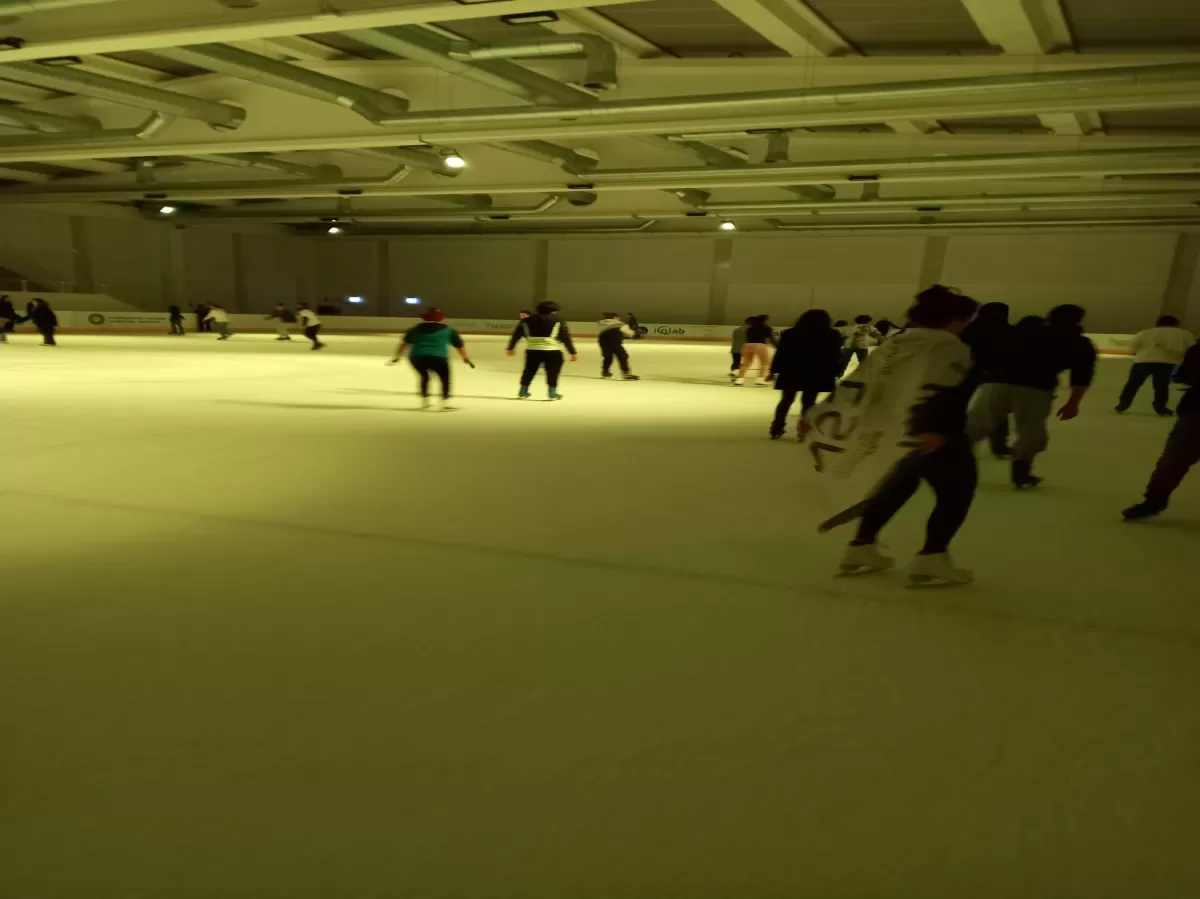 On the rink