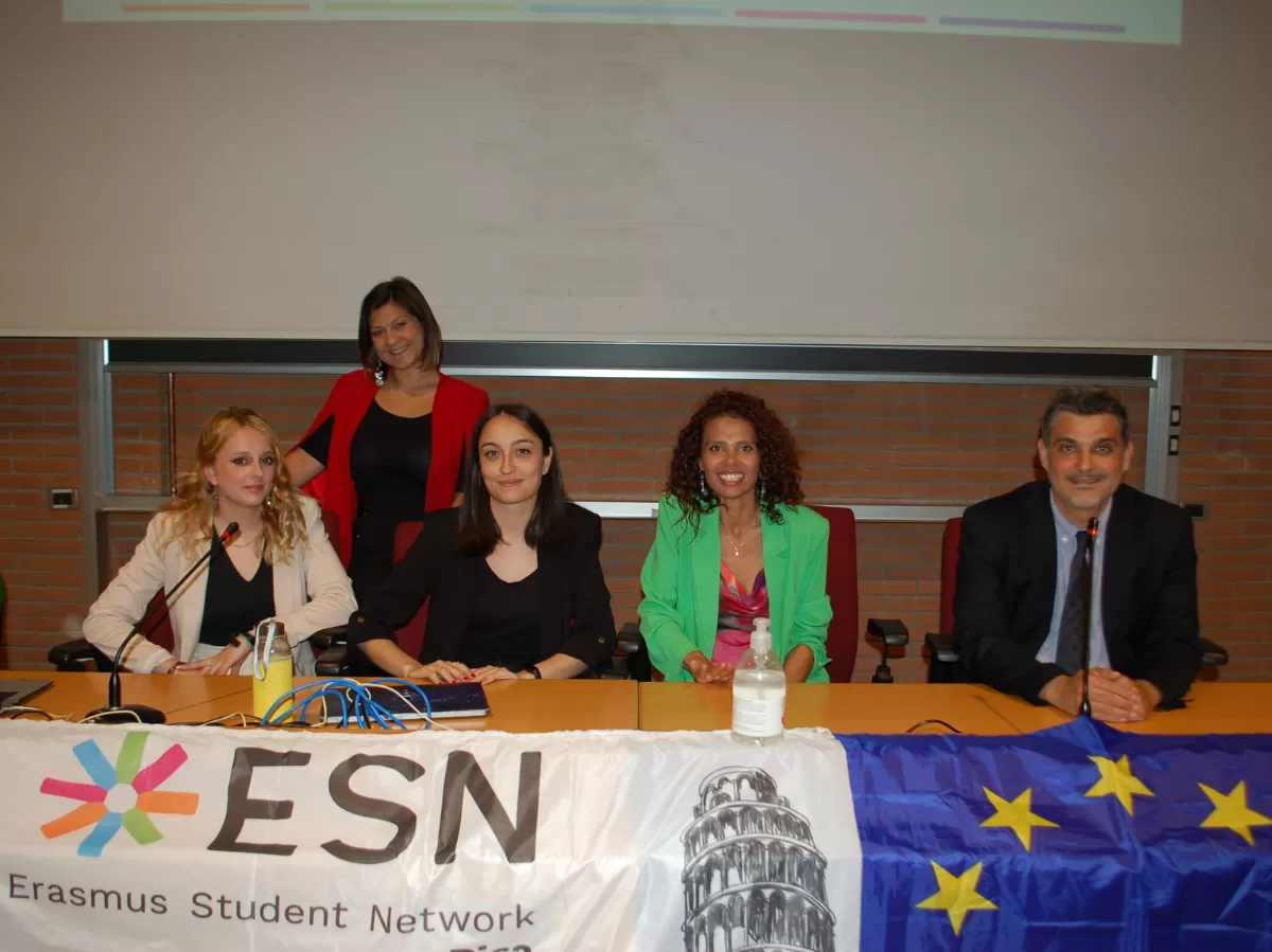 Our speakers from ESN Pisa and the University of Pisa