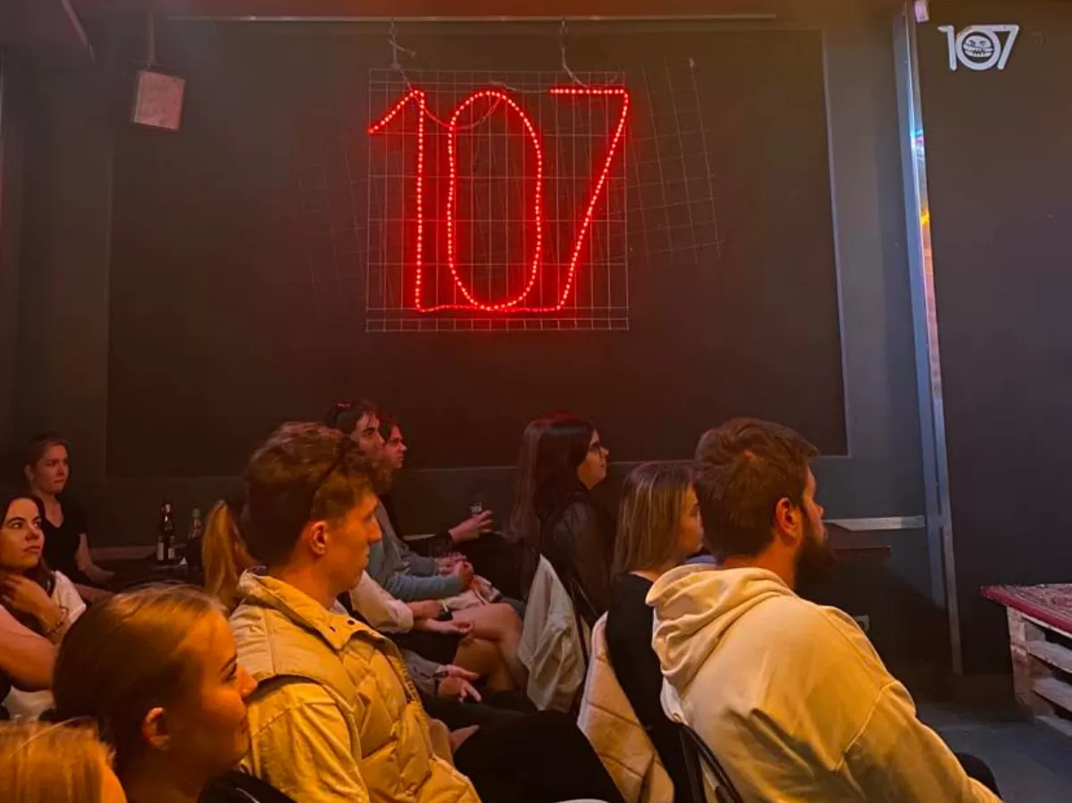 participants watching the performance