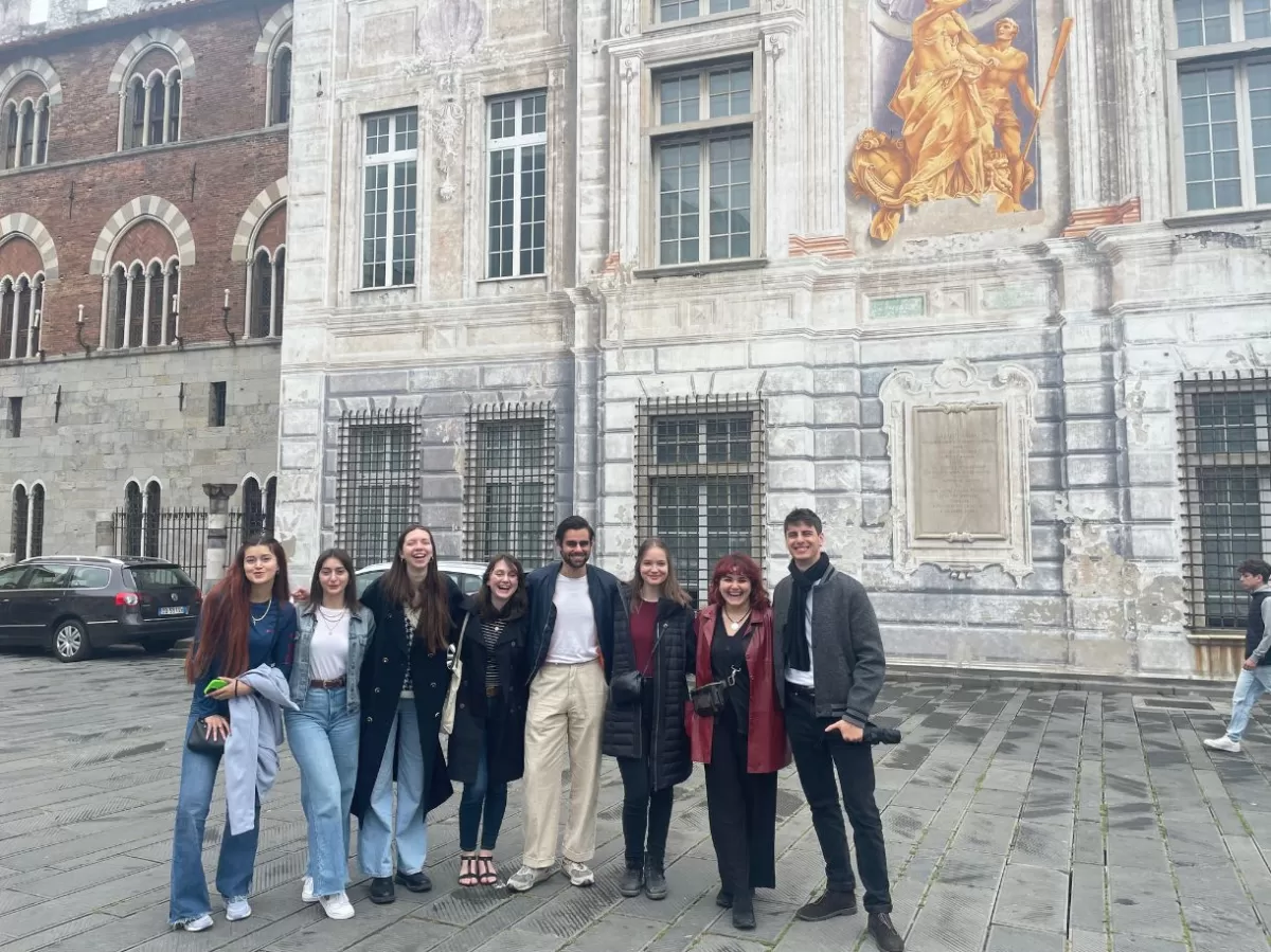 International students in Genova