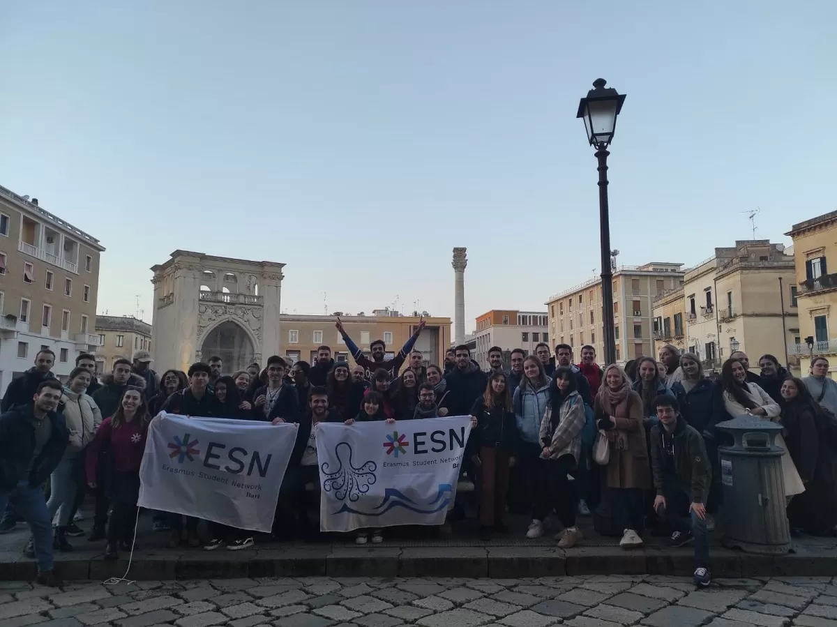 Group Pic with ESN Lecce
