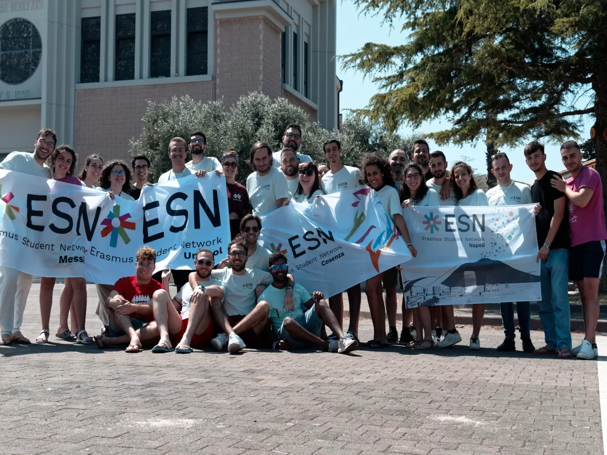 group photo of all the coordination members from several ESN sections