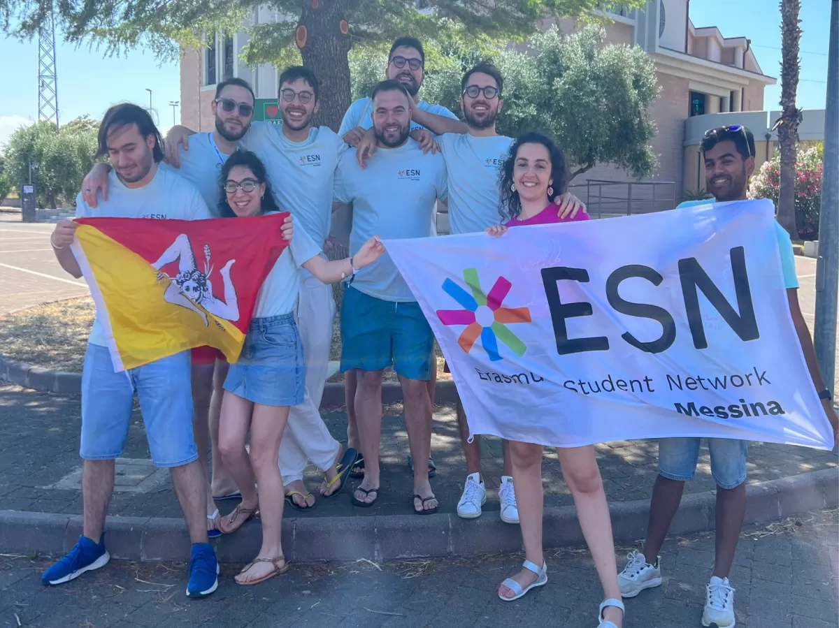 group photo of all the coordination members from several ESN sections