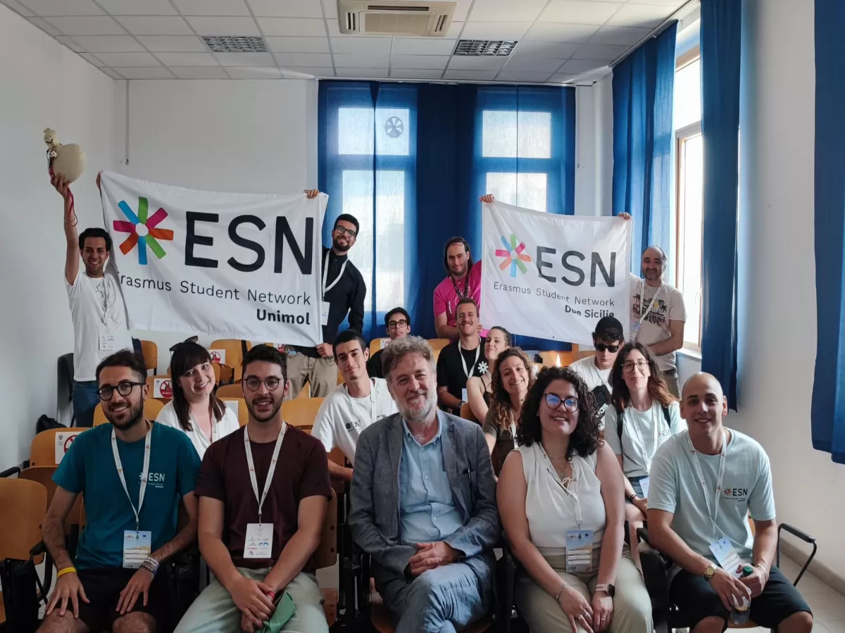 esn coordinators attending the opening conference
