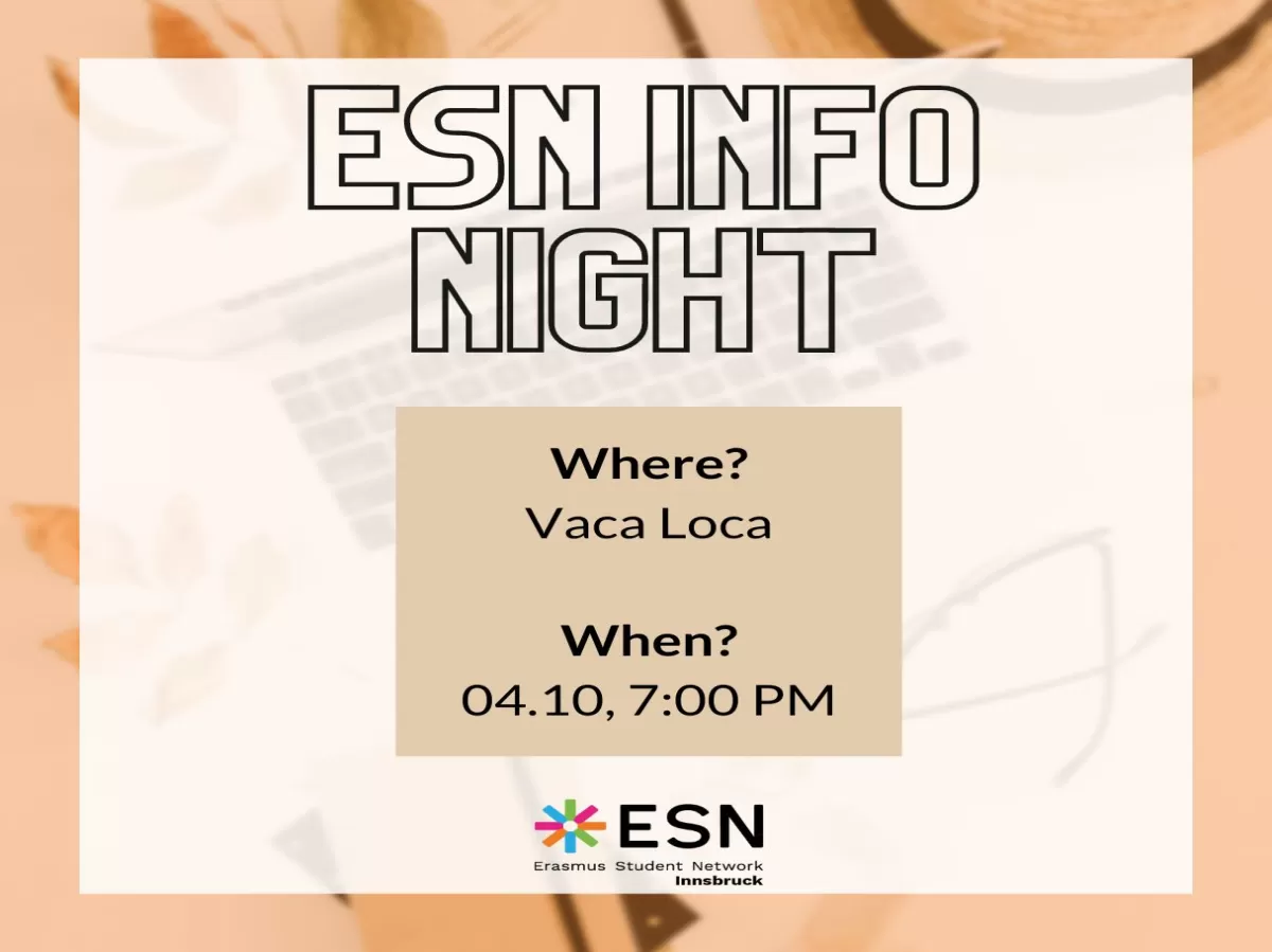 ESN Info Night and Hangout