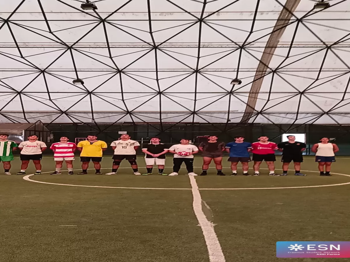 participants at the football field