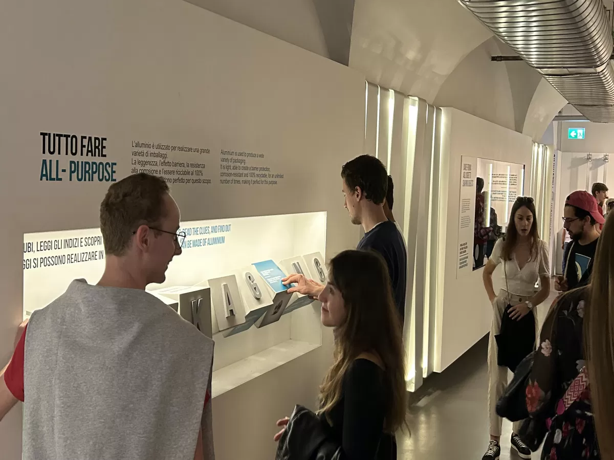 ESN visiting the industry section of the museum