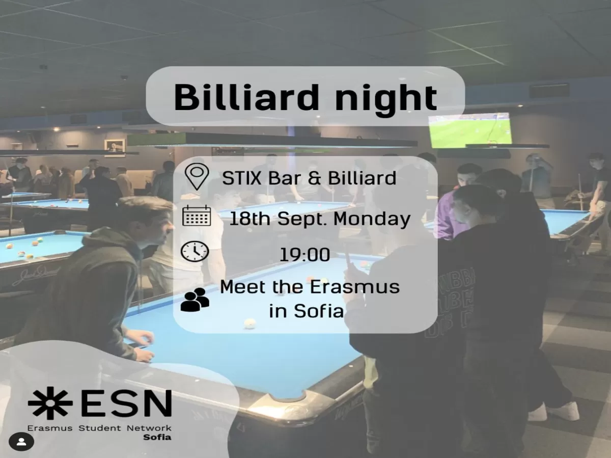 billiard-night-esn-sofia-welcome-weeks