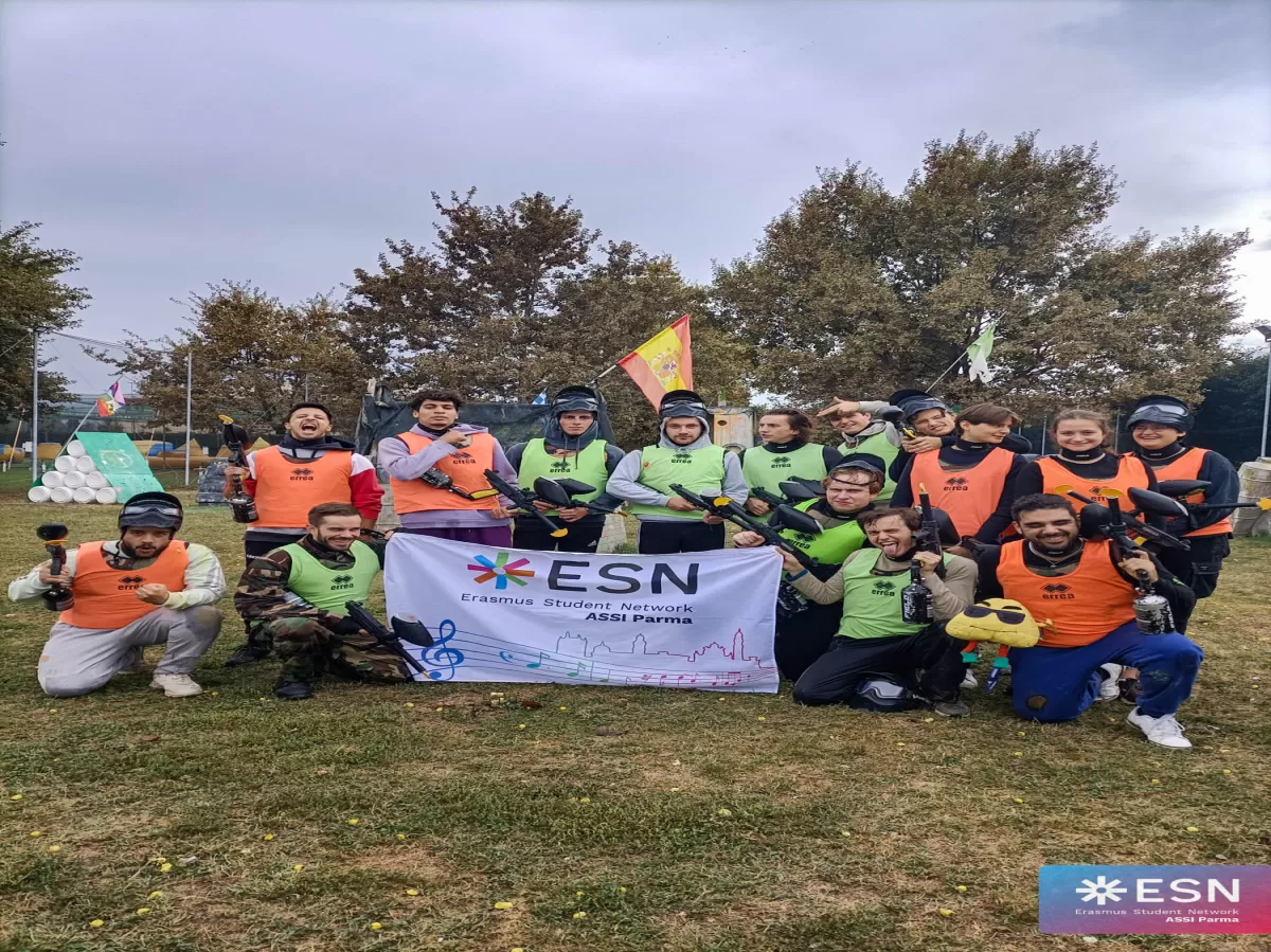 participants with our flag