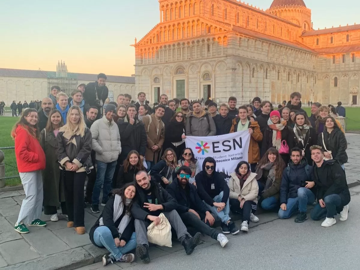 Group picture in Pisa