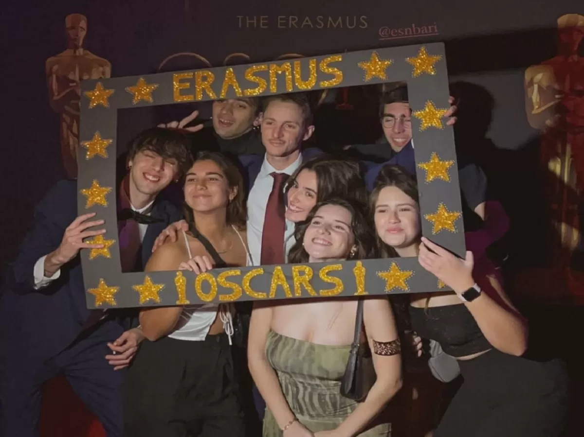 Some Erasmus with Volunteers
