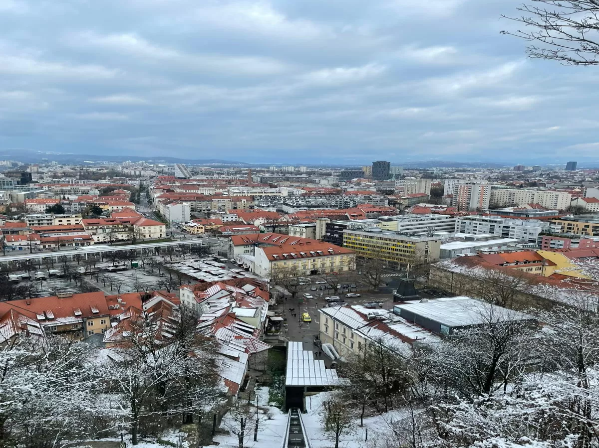 Ljubljana during the day
