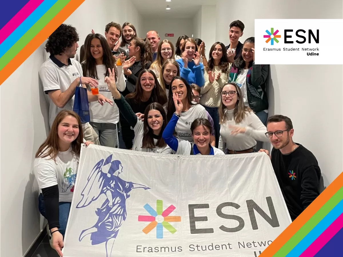 ESN Udine with Erasmus students