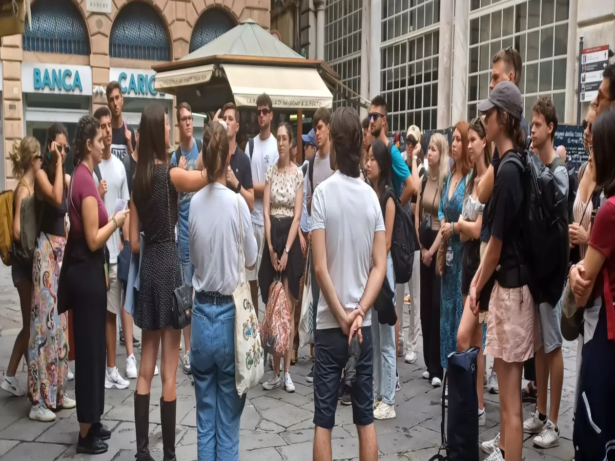 City tour offered by ESN Genova