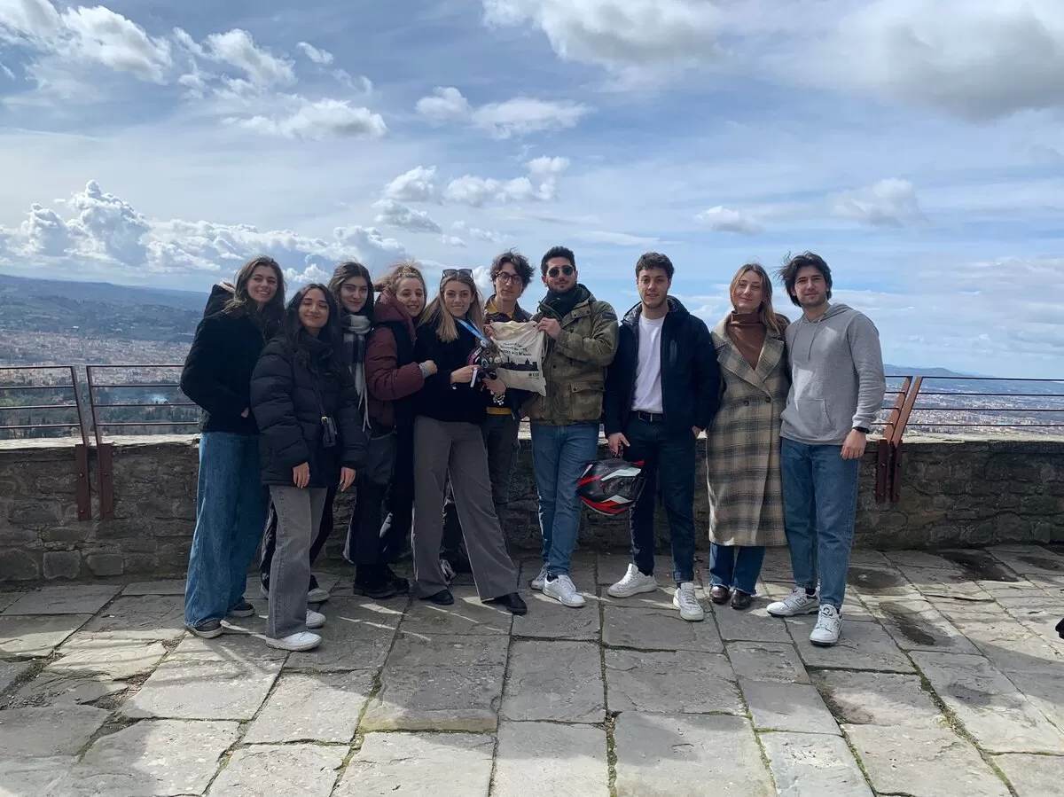 Group of ESN staff in Fiesole