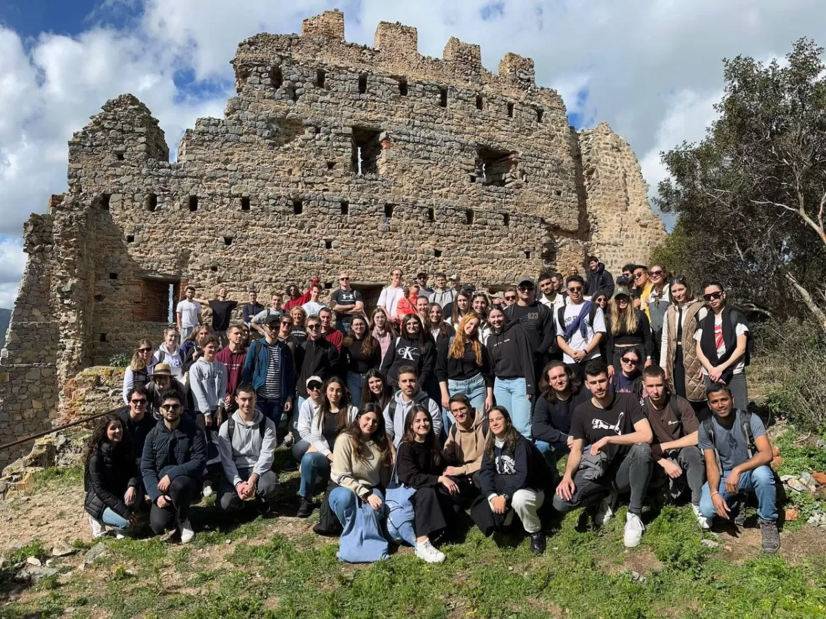 Group photo at the Castle
