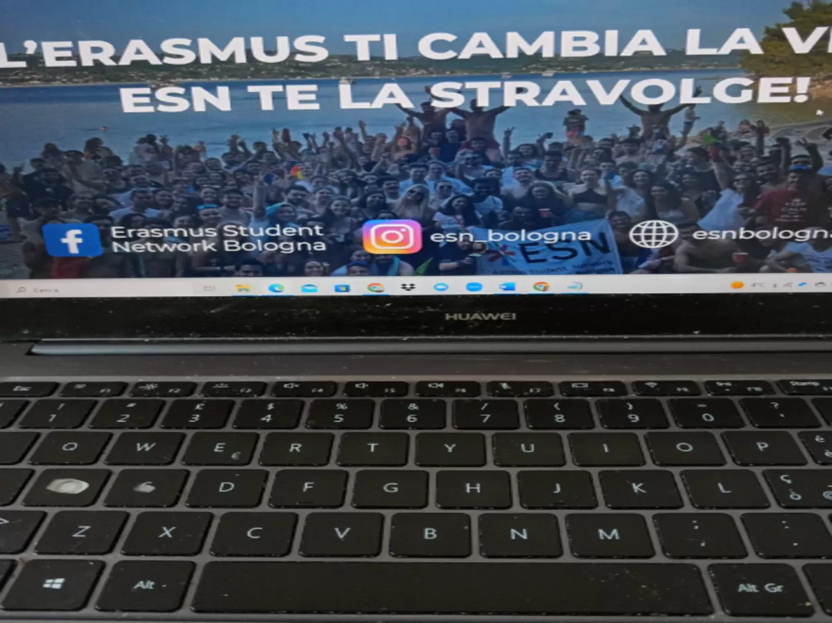 last slide: "L'Erasmus ti cambia la vita, ESN te la stravolge"