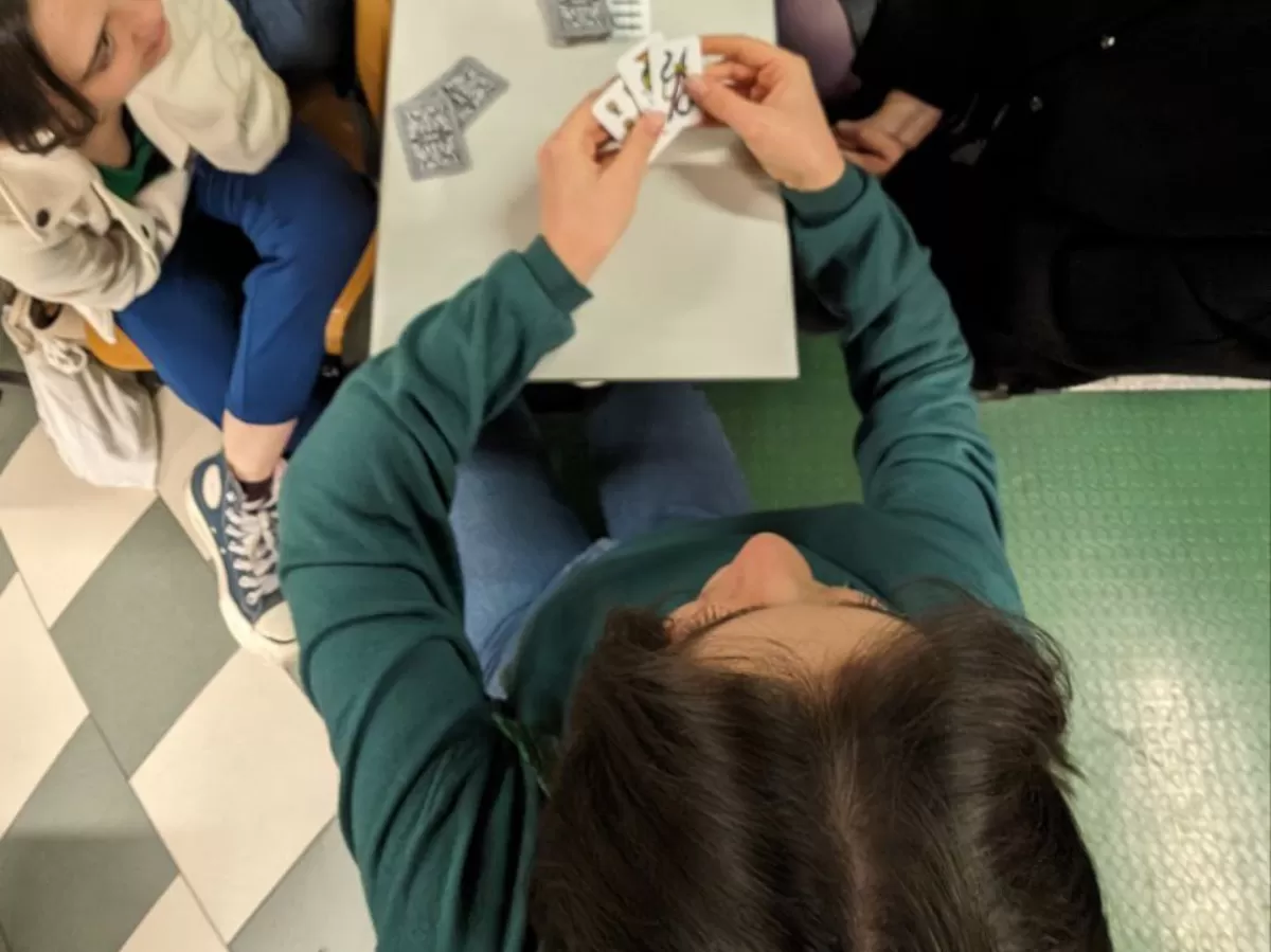 Erasmus playing card games