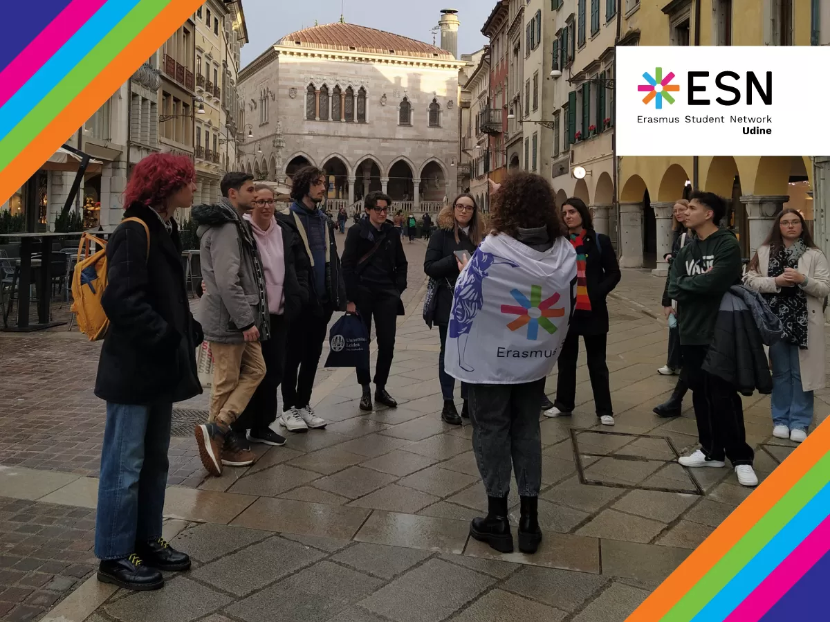 dicovering history about the city centre of Udine