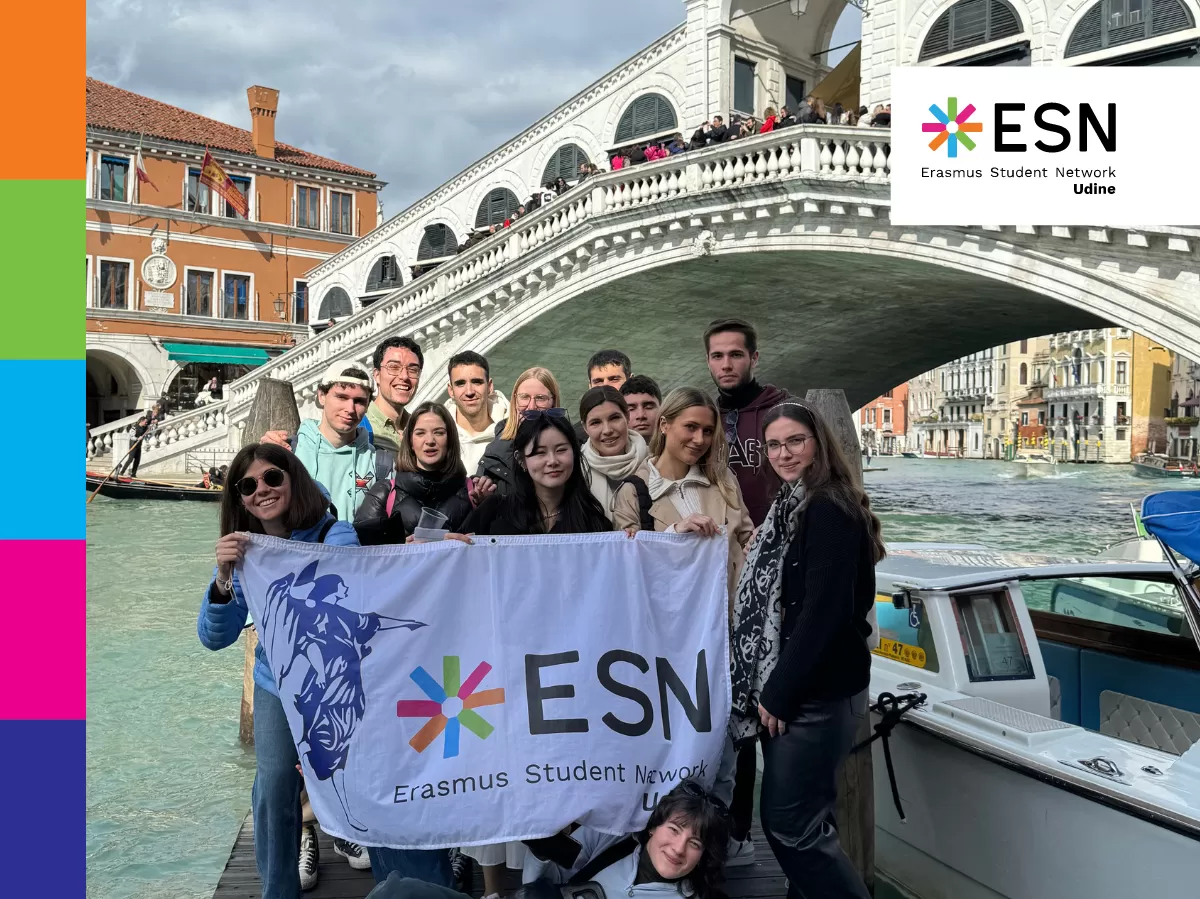 the group near Rialto bridge