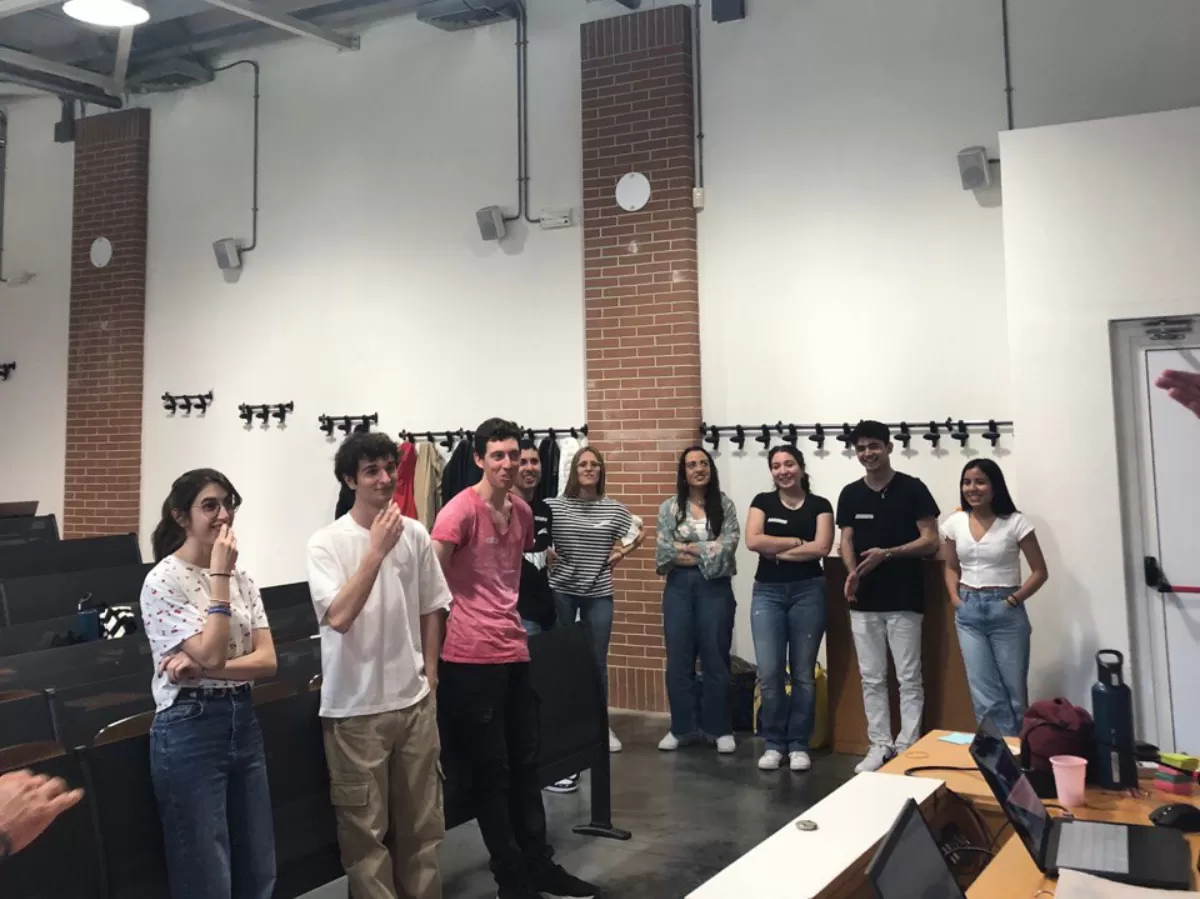 Our ESNer during the energiser