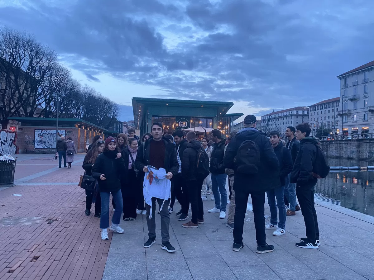 during the city tour