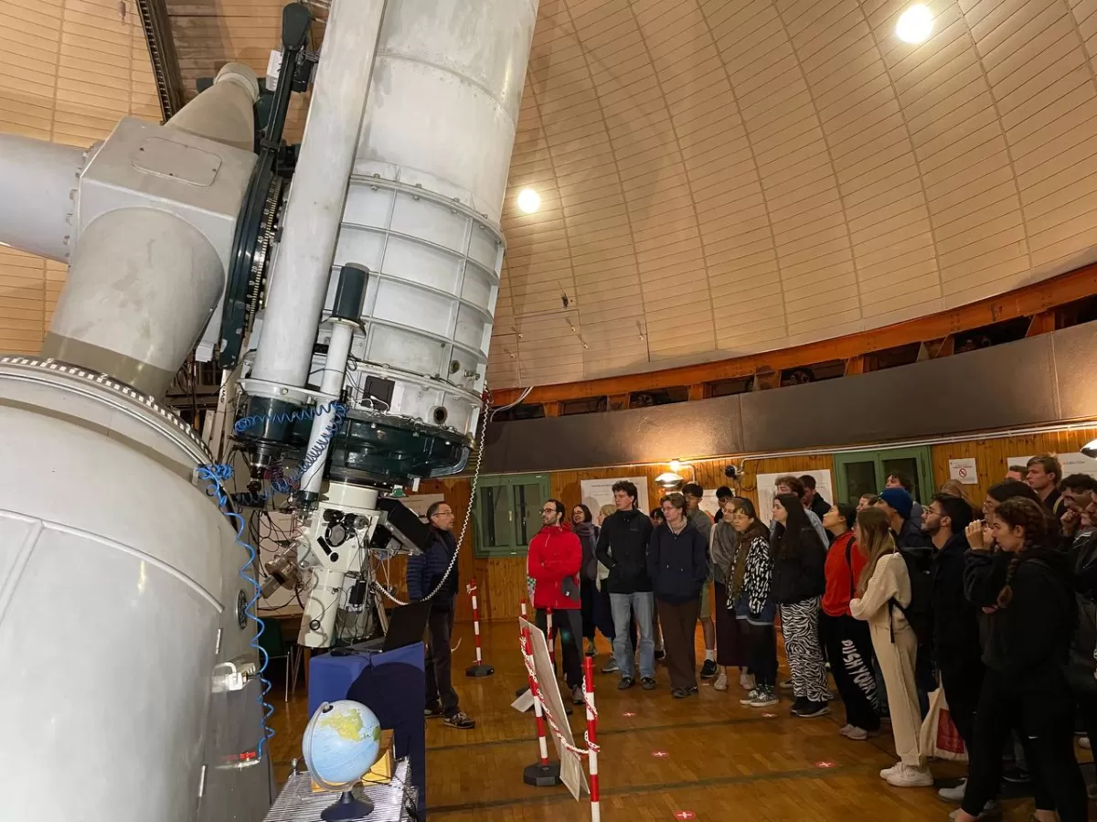 Participants at the observatory