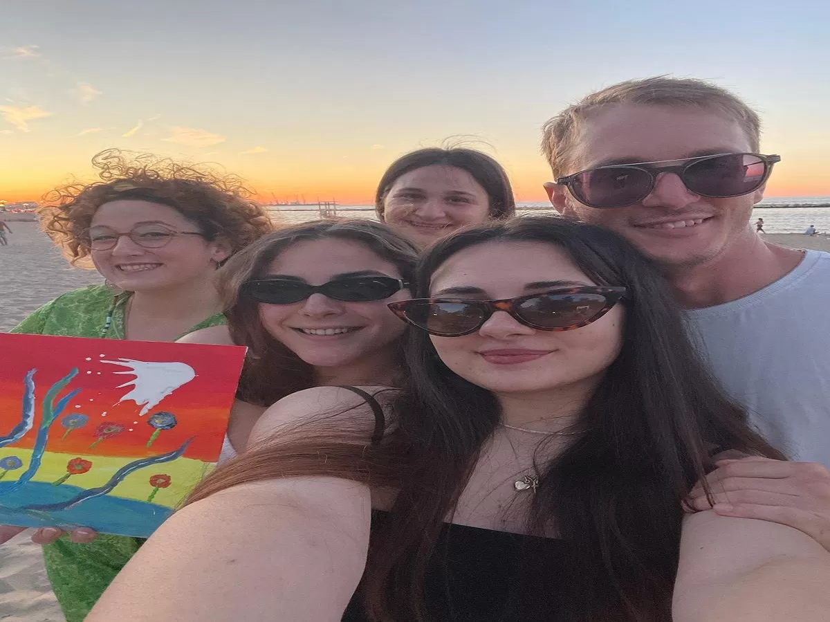 Our Volunteers with Erasmus