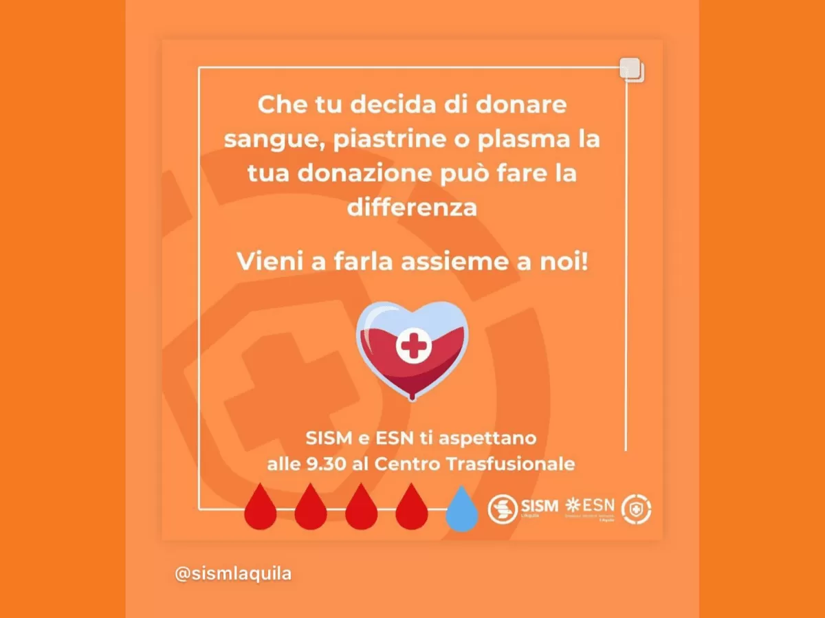 blood donation event poster 1