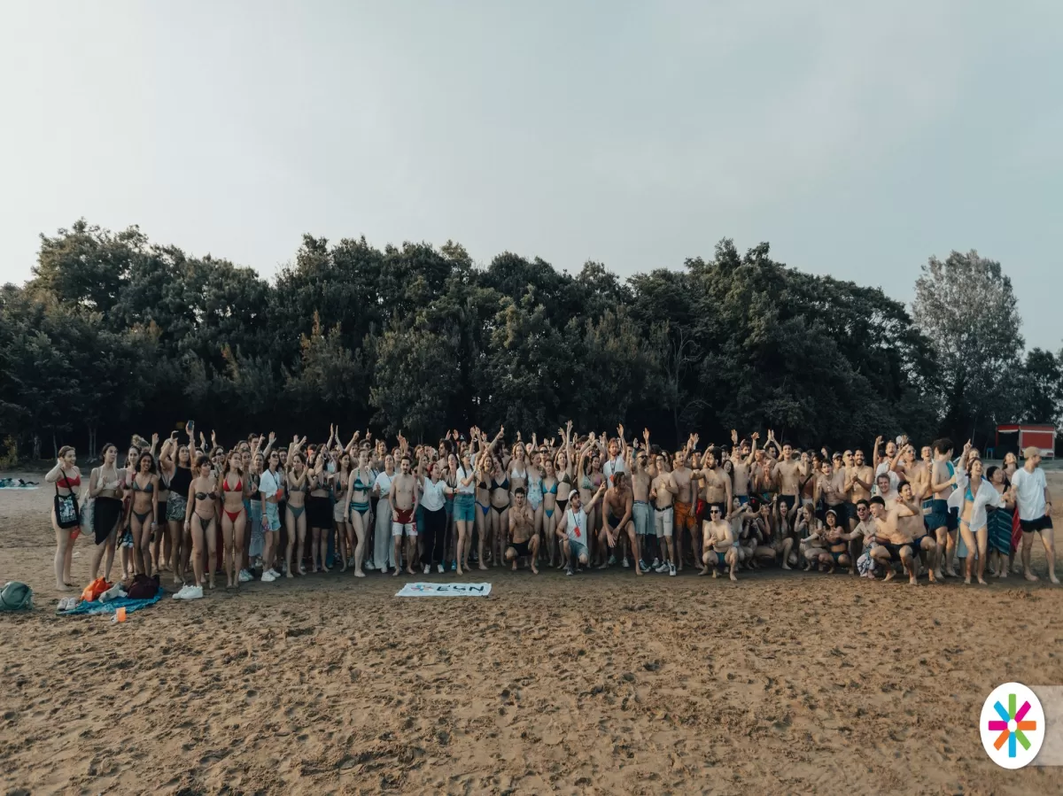 Group picture at Sant'Erasmo