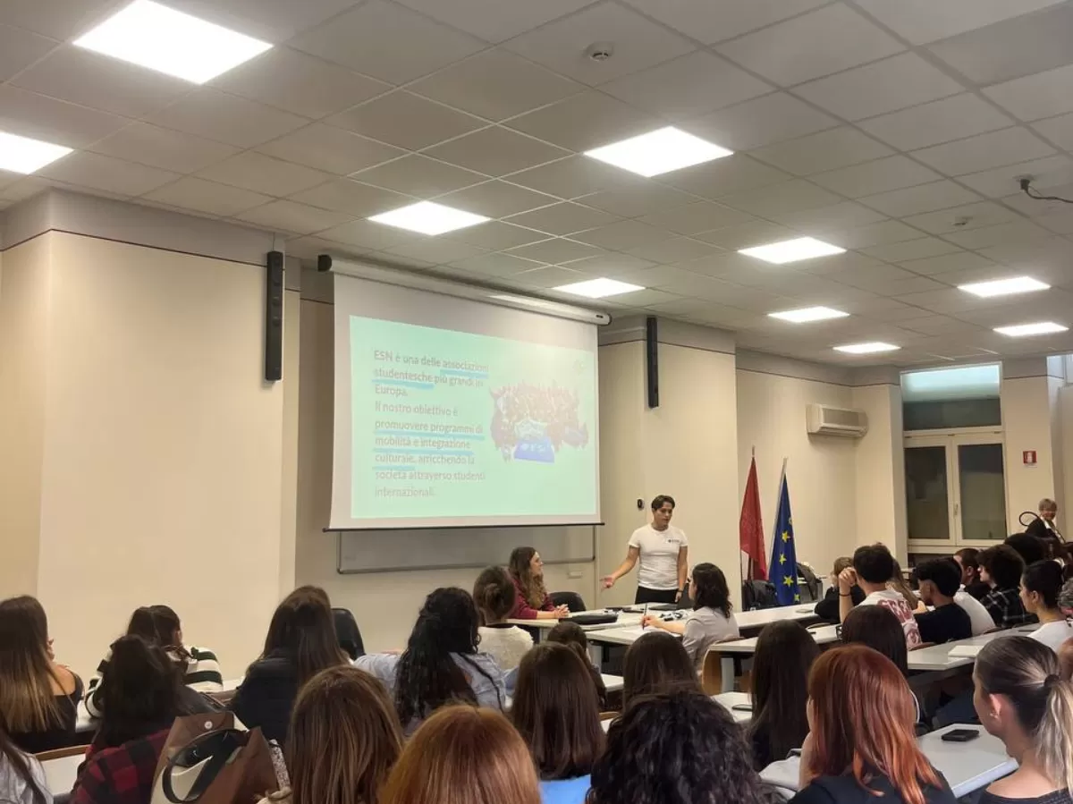 During the presentation