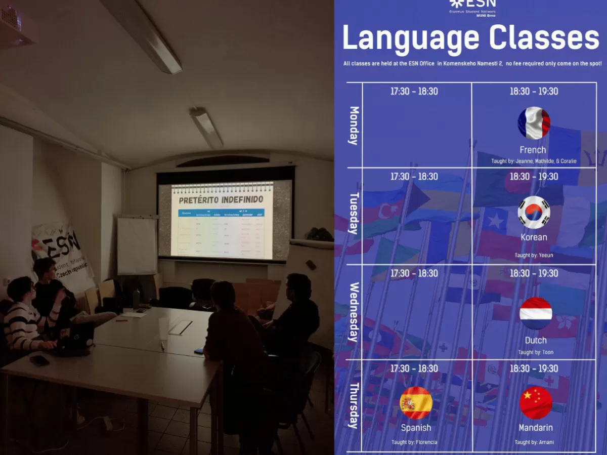 photo from another class and semester schedule