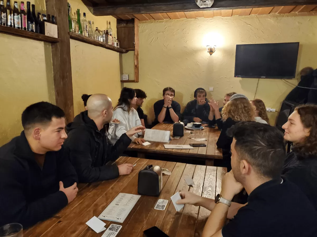 plotting, winning, having fun