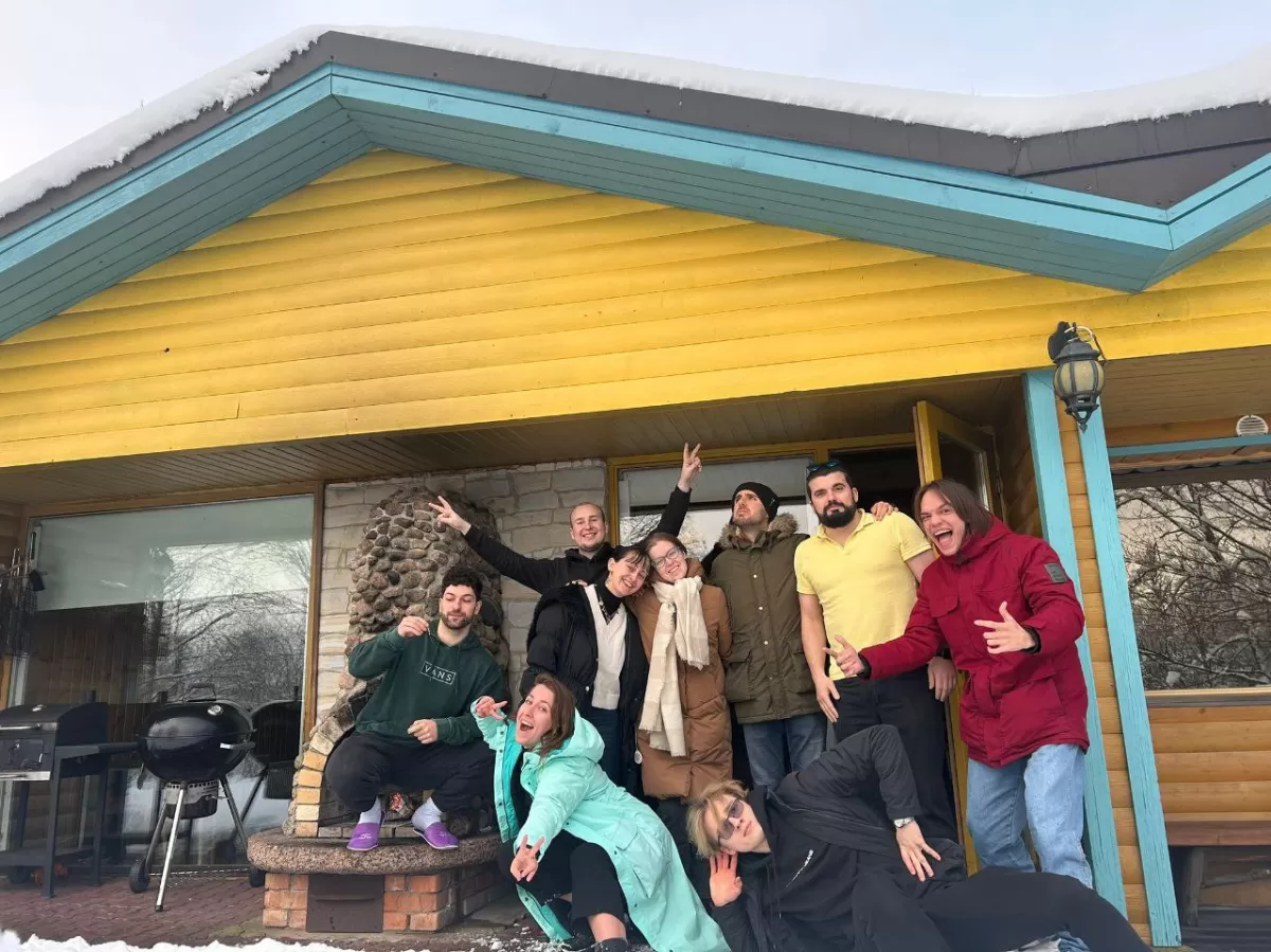 ESN Tallinn members at Suurejõe recreation center