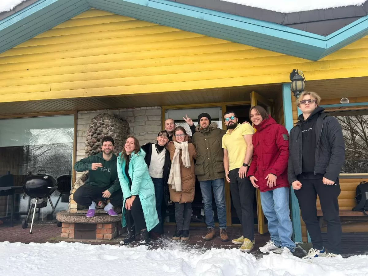 ESN Tallinn members at Suurejõe recreation center