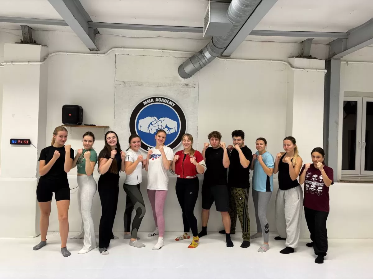 Our participants after the workshops with our coach