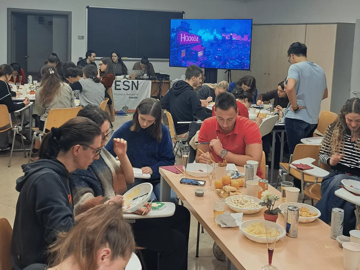 Our International Students at the event