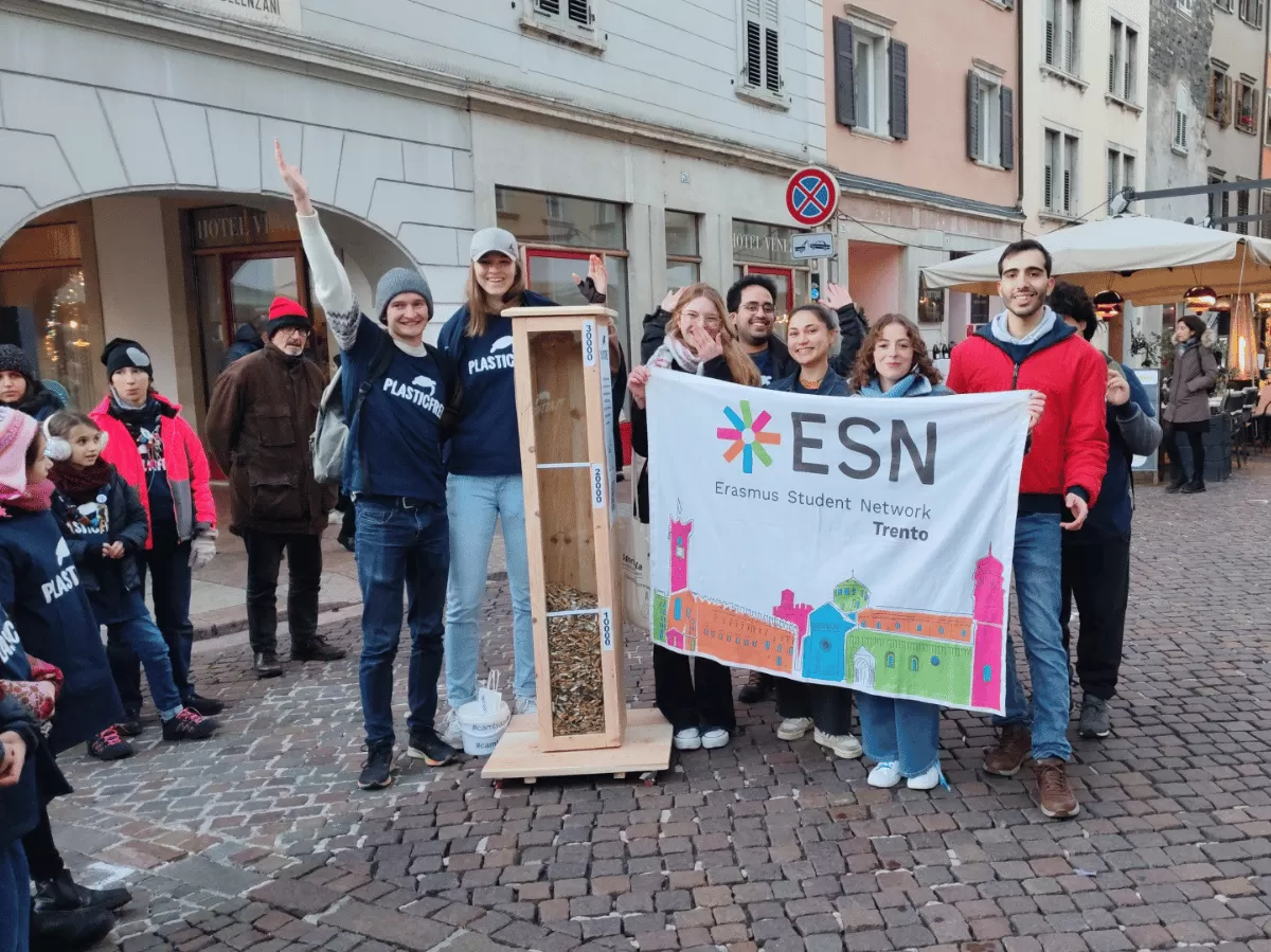 Our International Students at the event