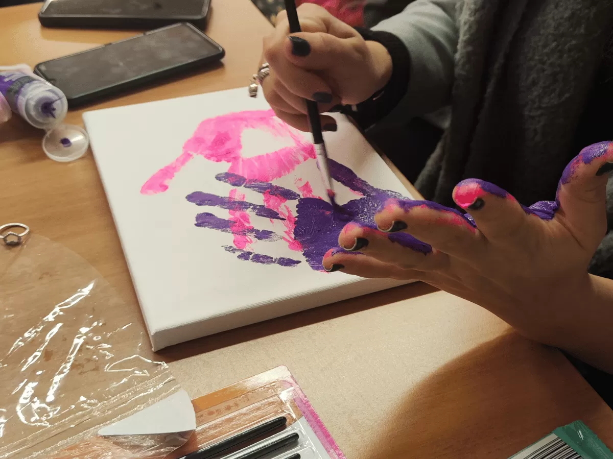 Our International Students at the event