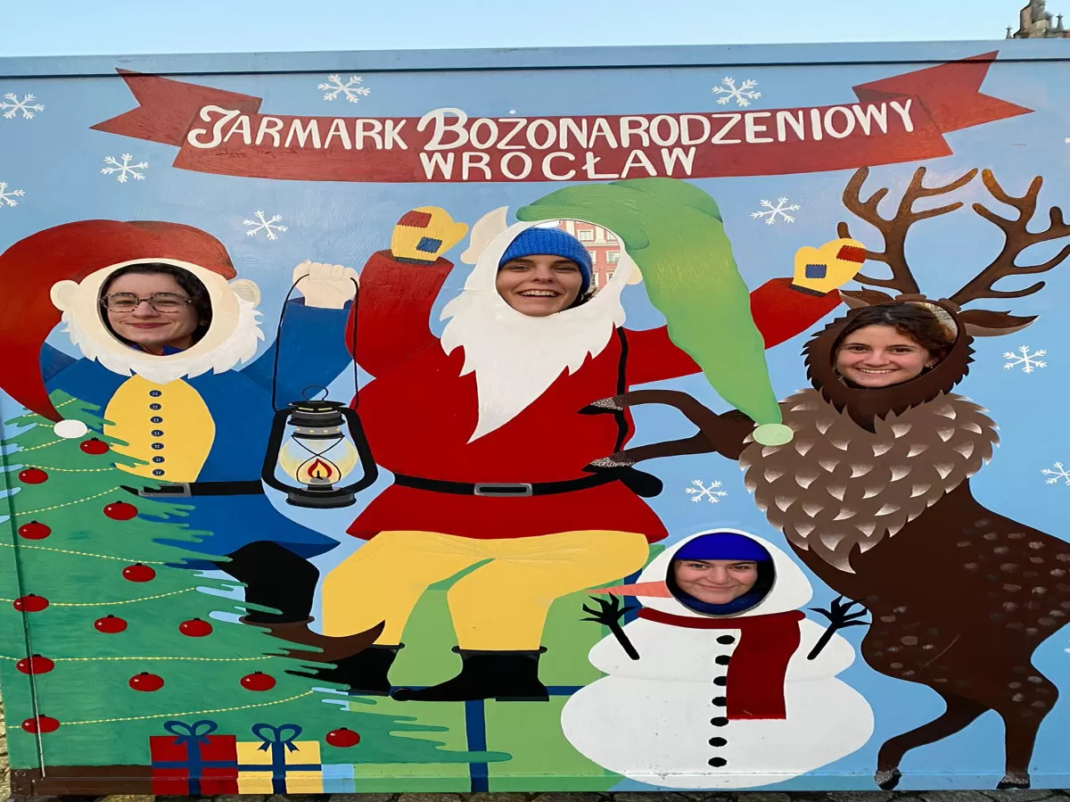 Participants during one of the tasks