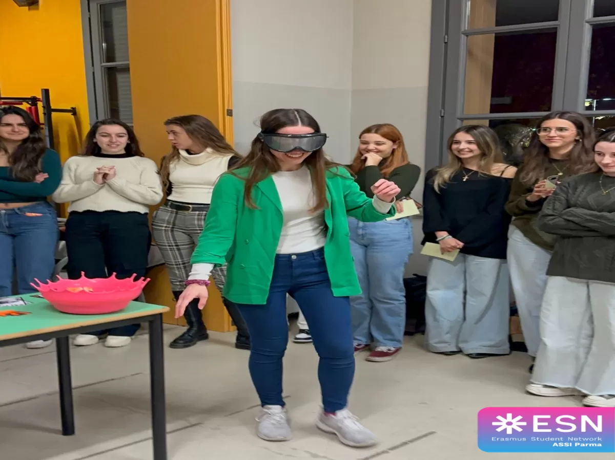 participant with glasses