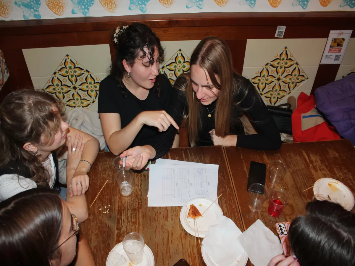 participants playing