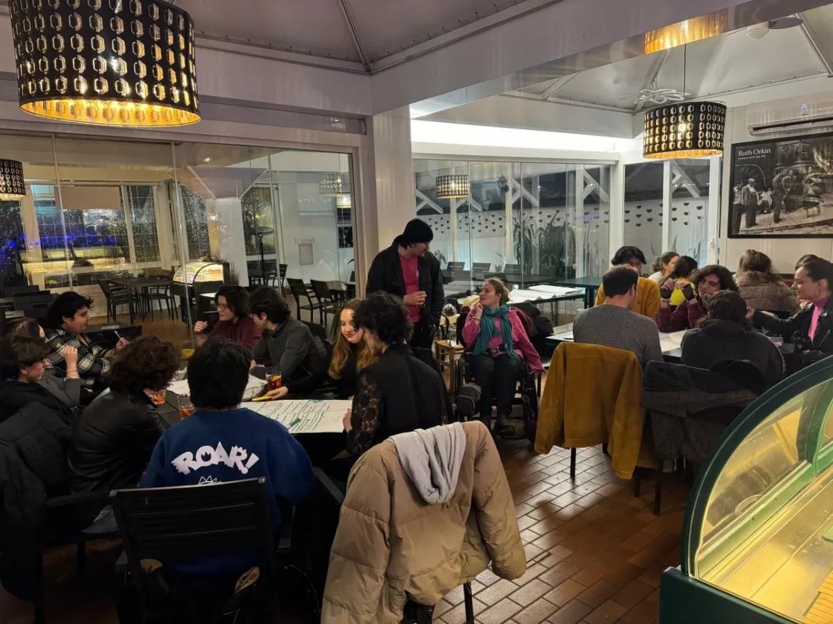 Participants during the activities