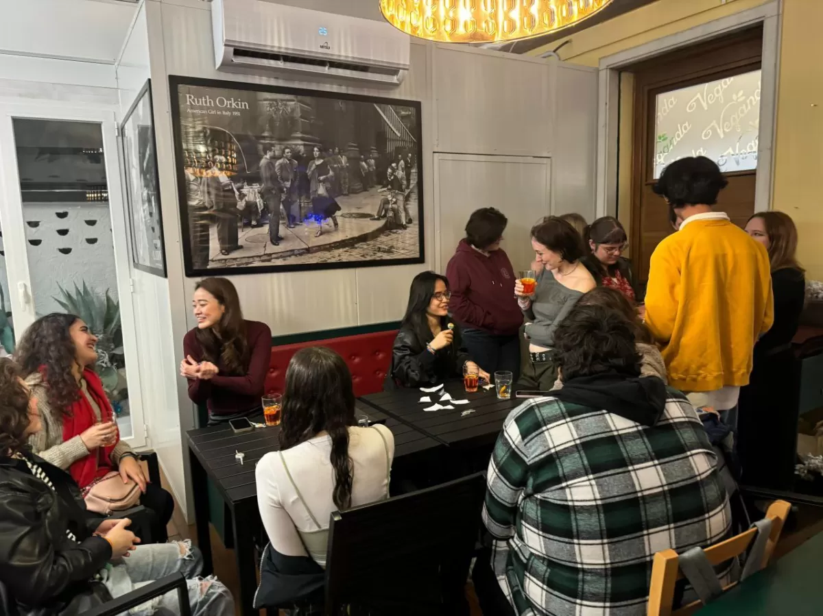 Participants during the activities