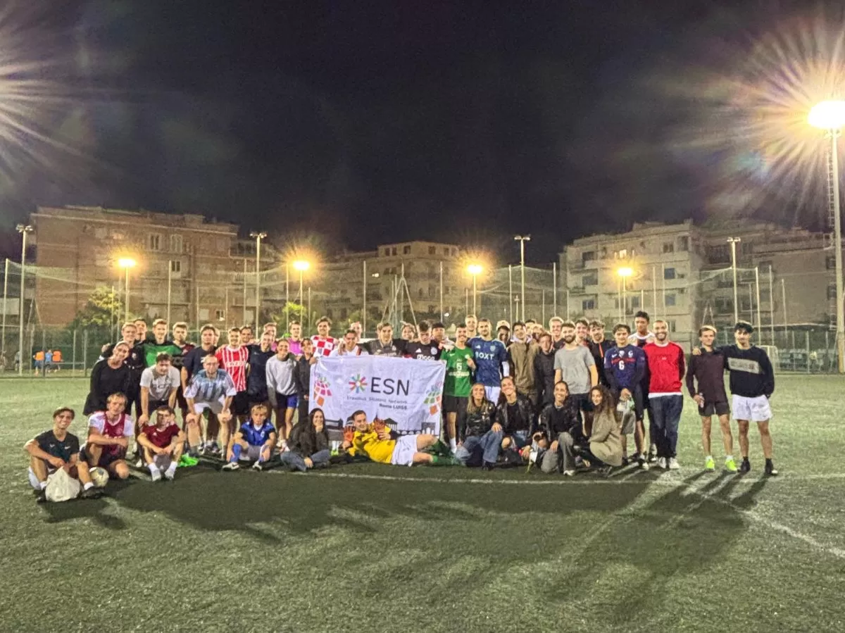 the whole group at the end of the tournament