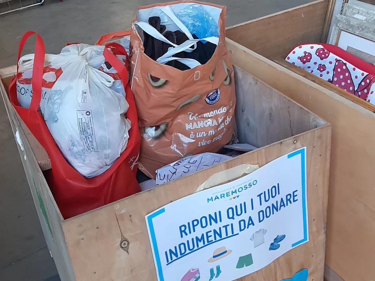 items donated to Maremosso organisation
