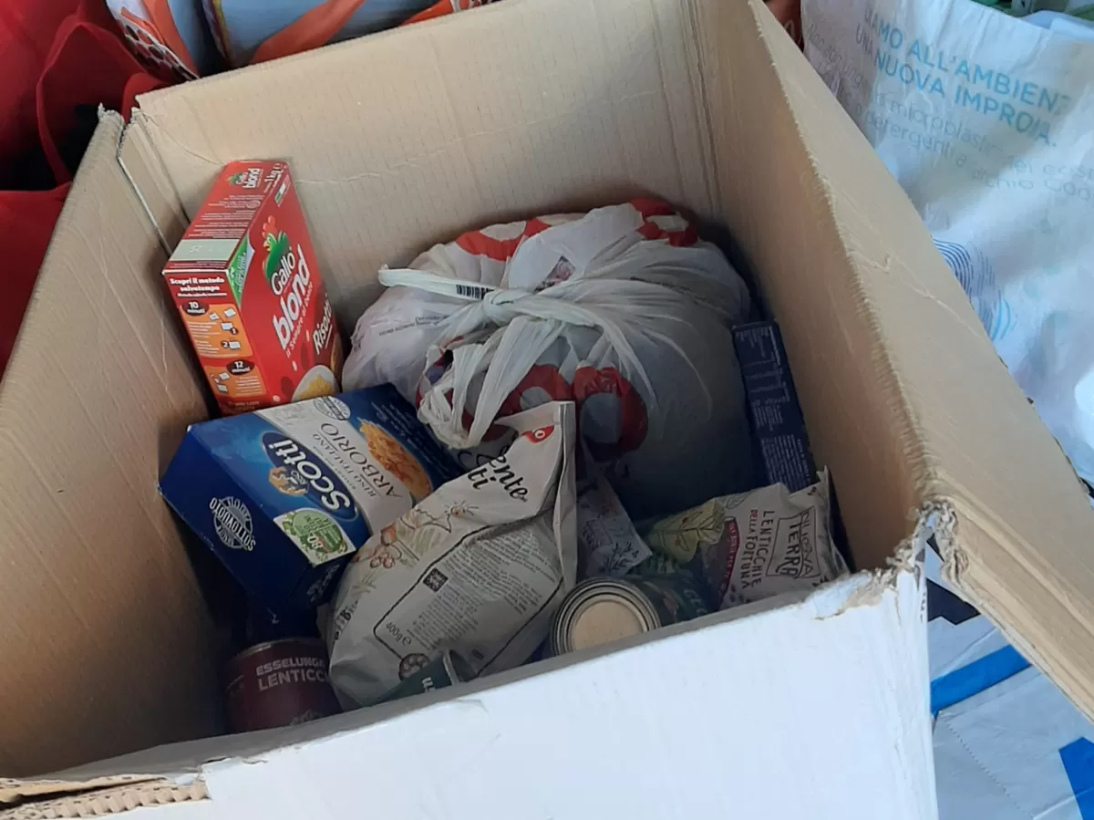 items donated by Erasmus students