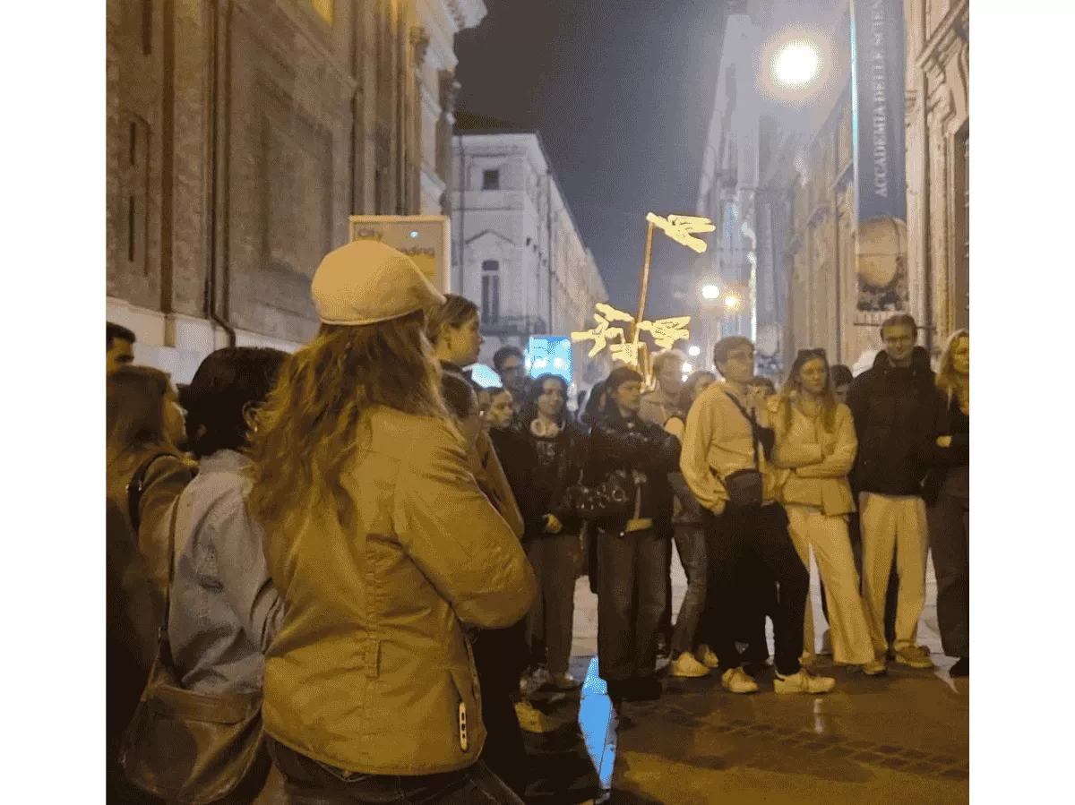 During the city tour