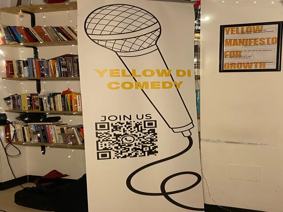 Photo of the poster of the event